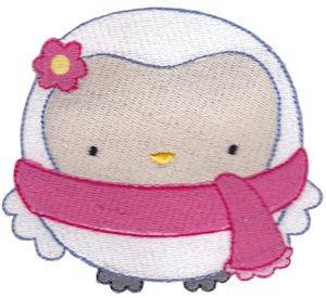 Picture of Winter Bird Machine Embroidery Design