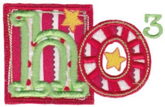 Picture of Triple Ho Machine Embroidery Design