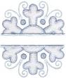 Picture of Name Drop Snowflake Machine Embroidery Design
