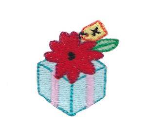 Picture of Xmas Gift Machine Embroidery Design