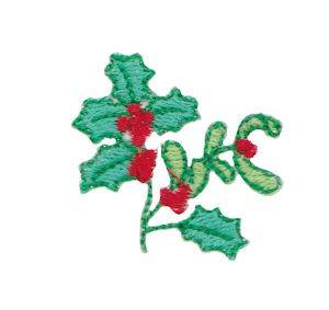 Picture of Christmas Holly Machine Embroidery Design