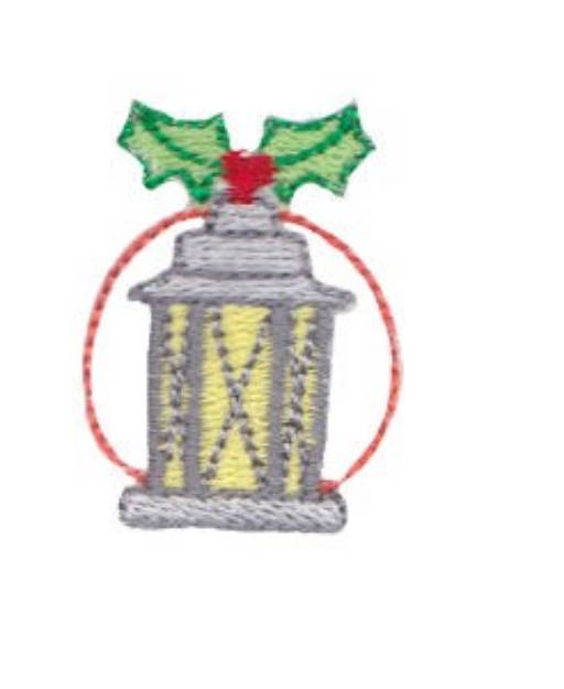 Picture of Holiday Lantern Machine Embroidery Design