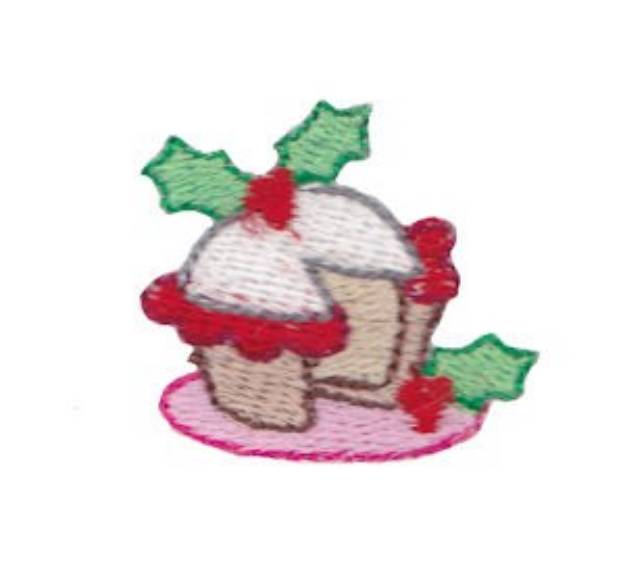 Picture of Mini Christmas Cake Machine Embroidery Design