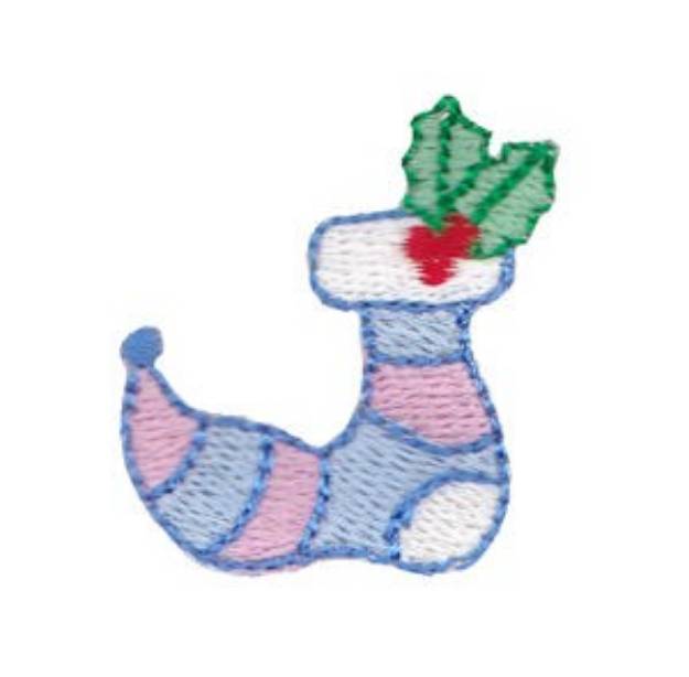 Picture of Mini Christmas Stocking Machine Embroidery Design