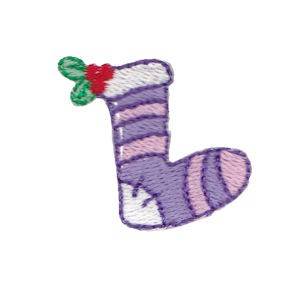 Picture of Mini Christmas Stocking Machine Embroidery Design