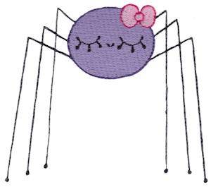 Picture of Adorable Spider Machine Embroidery Design