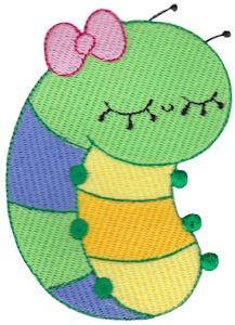 Picture of Adorable Bug Machine Embroidery Design