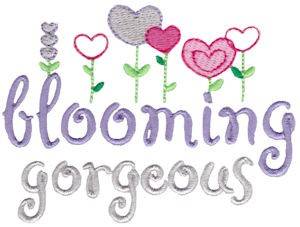 Picture of Blooming Gorgeous Machine Embroidery Design