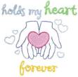 Picture of Hold My Heart Forever Machine Embroidery Design