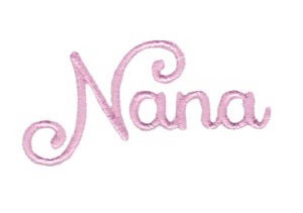 Picture of Nana Machine Embroidery Design