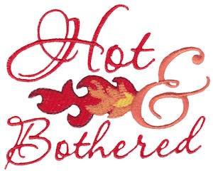Picture of Hot & Bothered Machine Embroidery Design