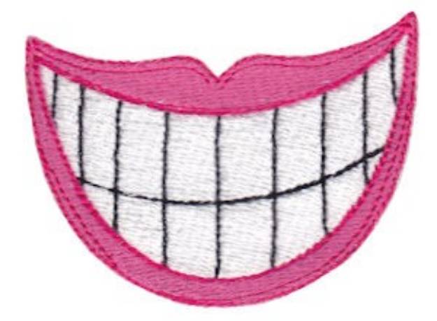 Picture of Pearly Whites Machine Embroidery Design