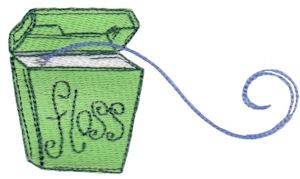 Picture of Floss Machine Embroidery Design
