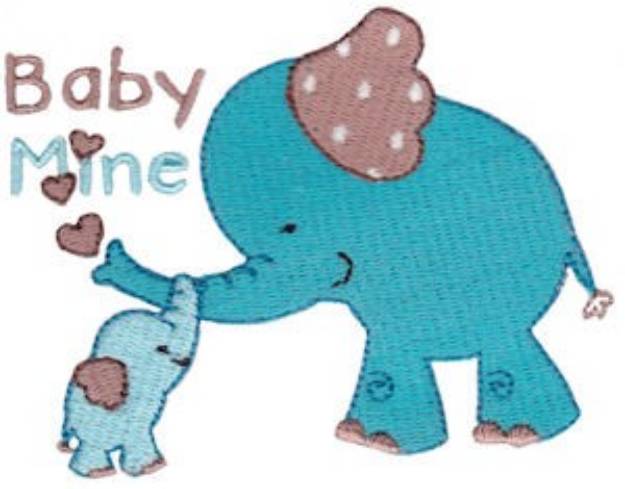 Picture of Baby Mine Machine Embroidery Design
