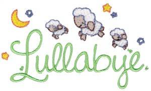 Picture of Lullabye Machine Embroidery Design