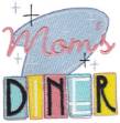 Picture of Moms Diner Machine Embroidery Design