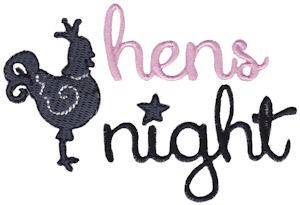Picture of Hens Night Machine Embroidery Design