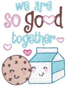 Picture of So Good Together Machine Embroidery Design
