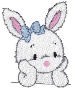 Picture of Bunny Machine Embroidery Design