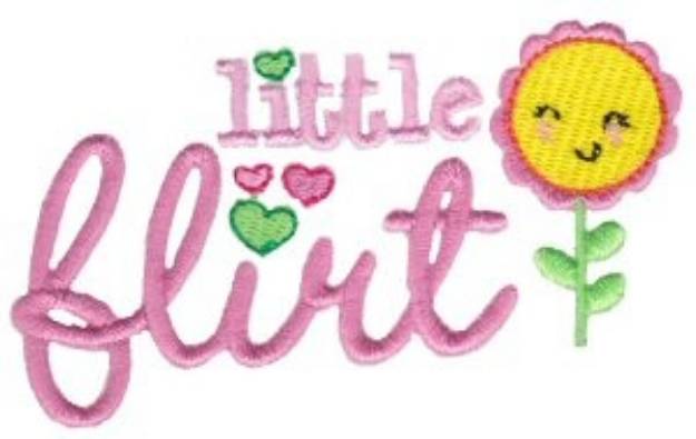 Picture of Little Flirt Machine Embroidery Design