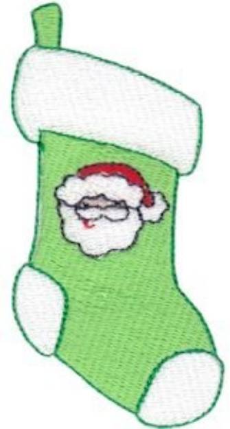 Picture of Jolly Holiday Stocking Machine Embroidery Design