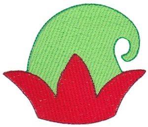 Picture of Jolly Holiday Elf Hat Machine Embroidery Design