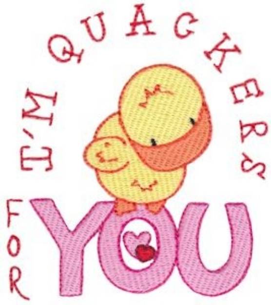 Picture of Quackers For You Machine Embroidery Design