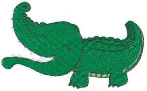Picture of Southern Gator Machine Embroidery Design