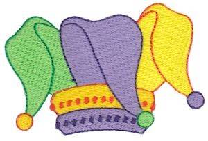 Picture of Jesters Hat Machine Embroidery Design