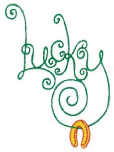 Picture of Irish Luck Machine Embroidery Design