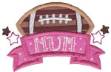 Picture of Football Mum Machine Embroidery Design
