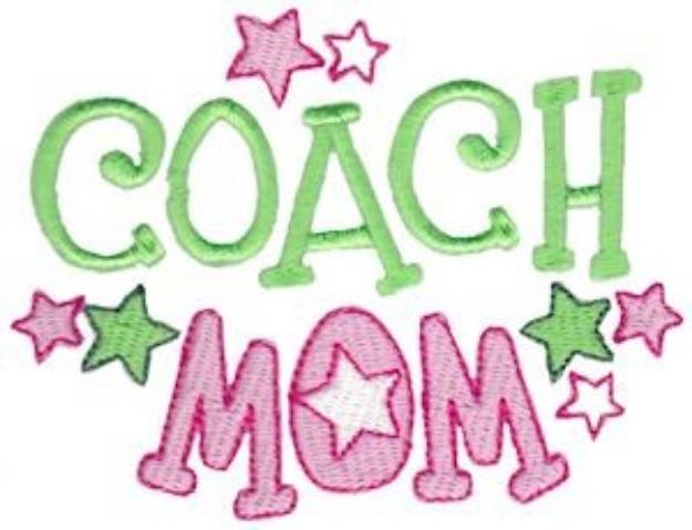 Picture of Coach Mom Machine Embroidery Design