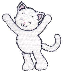 Picture of Kitten Hugs! Machine Embroidery Design
