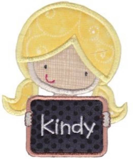 Picture of Kindy Machine Embroidery Design