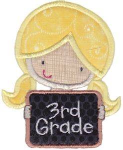 Picture of 3rd Grade Machine Embroidery Design
