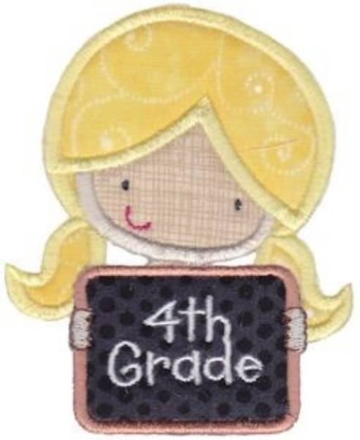Picture of 4th Grade Machine Embroidery Design
