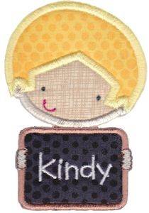 Picture of Kindy Boy Machine Embroidery Design