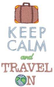 Picture of Travel On Machine Embroidery Design