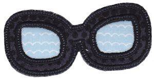 Picture of Applique Eyewear Machine Embroidery Design