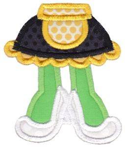 Picture of Applique Feet Machine Embroidery Design