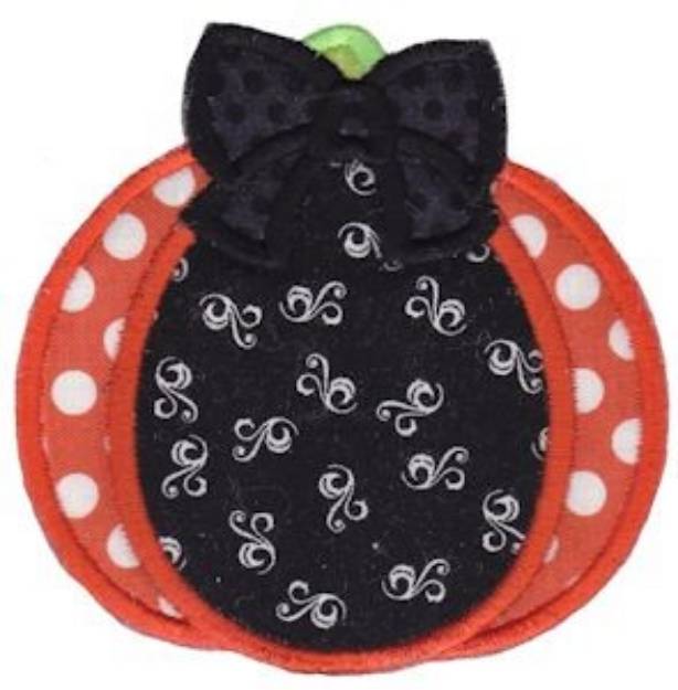 Picture of Halloween Applique Machine Embroidery Design