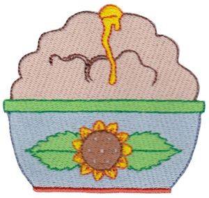 Picture of Mashed Potatoes Machine Embroidery Design