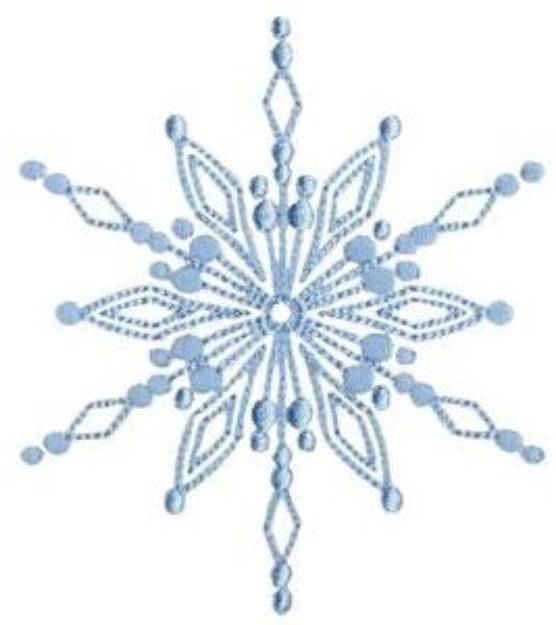 Picture of SnowflakesToo Machine Embroidery Design
