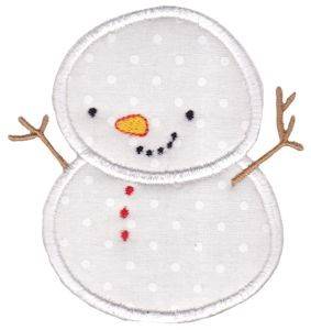 Picture of Here Comes Christmas Applique Machine Embroidery Design