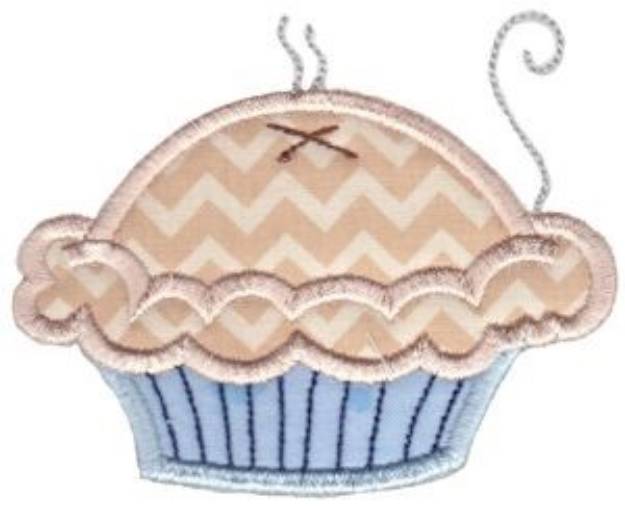 Picture of Pie Baking Applique Machine Embroidery Design