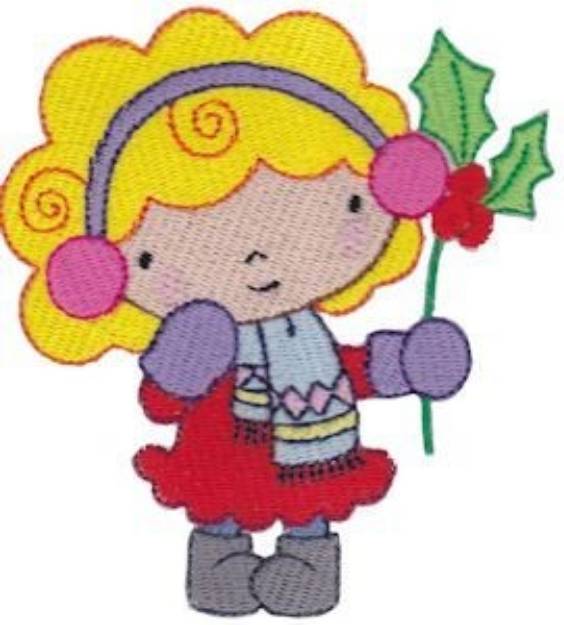Picture of Christmas Winter Cutie Machine Embroidery Design