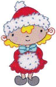 Picture of Christmas Winter Cutie Machine Embroidery Design