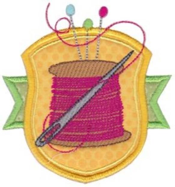 Picture of Badge It Sewing Applique Machine Embroidery Design