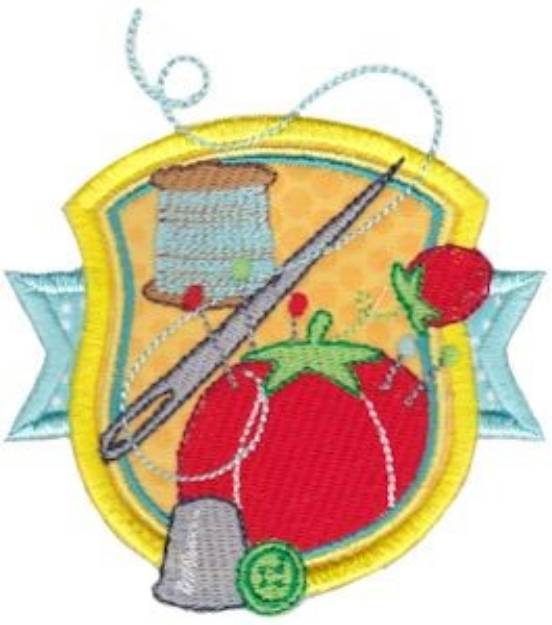 Picture of Badge It Seamstress Applique Machine Embroidery Design
