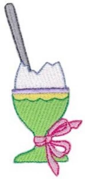Picture of The Egg Machine Embroidery Design